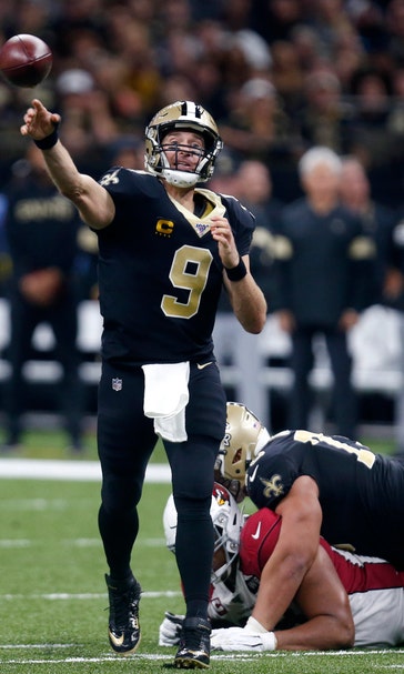 Drew Brees sharp in return as Saints pound Cardinals 31-9